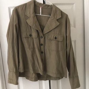 NWT Free people button down shirt